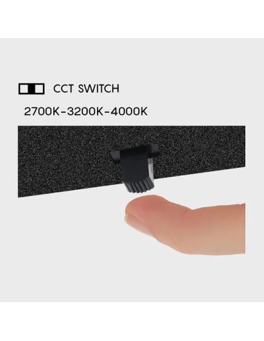 Détail applique murale NELSON Mantra LED 1950 lumens CCT blanc moderne