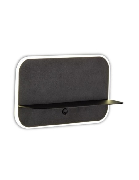 Applique murale intérieure Led  Lanzarote noire - Mantra Leluminaireled.com