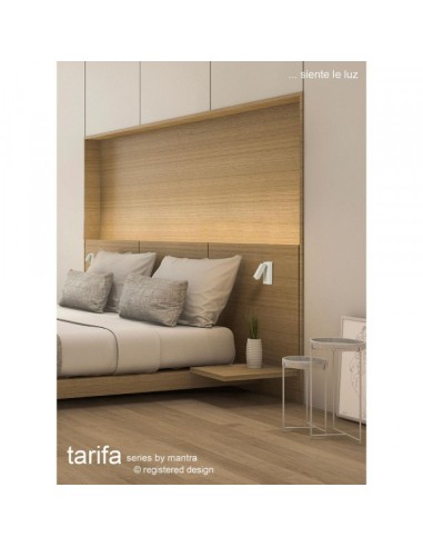 Applique murale design minimaliste LED Mantra TARIFA 210 lumens