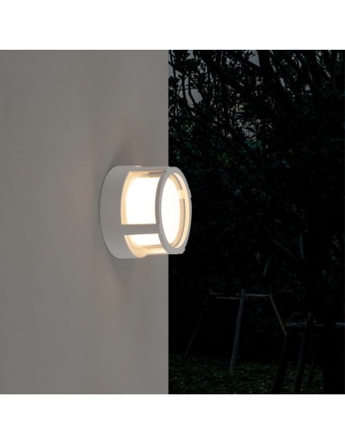 Applique murale extérieure Mantra Creek blanc lumière réglable 3CCT