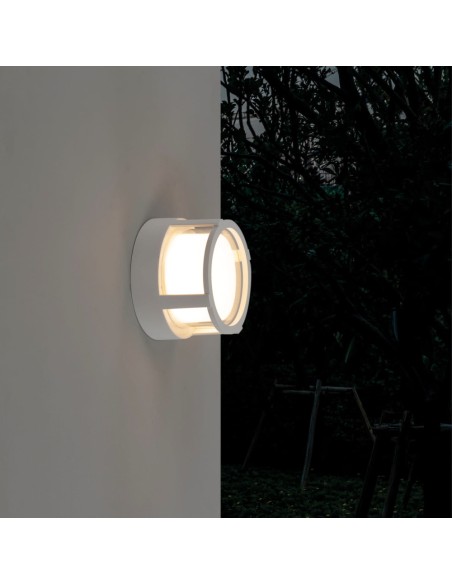 Applique murale extérieure Mantra Creek blanc lumière réglable 3CCT