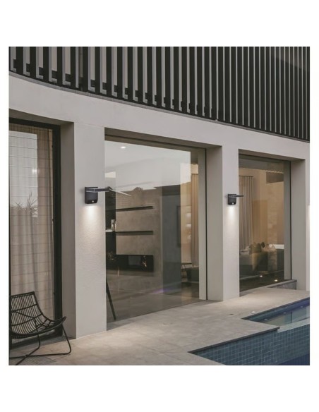 Applique murale extérieure Mantra Cooper IP54 blanche mur extérieur