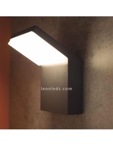 Applique murale extérieure Mantra Alpine IP65 blanc façade discrète