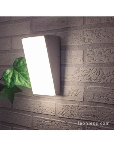 Applique murale extérieure Mantra Solden IP65 blanche façade discrète