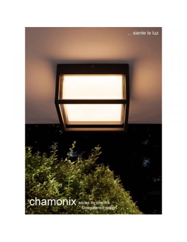 Applique Chamonix LED 9W 725 lumens IP65 éclairage extérieur
