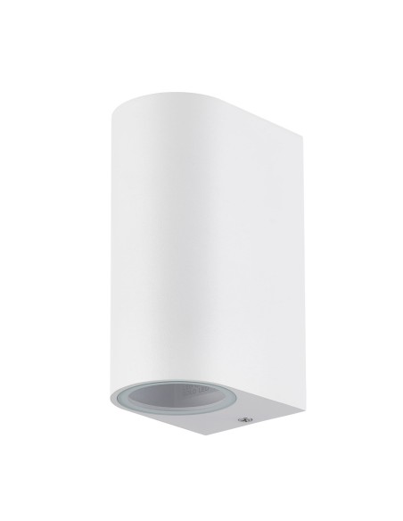 Éclairage mural extérieur blanc pour façade moderne Kandanchu IP54
