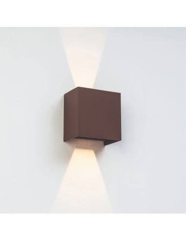 Éclairage mural extérieur Davos LED IP65 pour façade et terrasse contemporaine