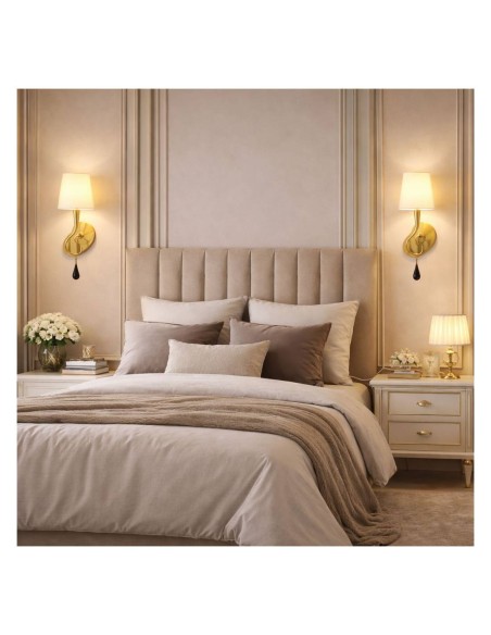Éclairage décoratif intérieur applique murale Mantra Paola lumière douce ambiance salon chambre