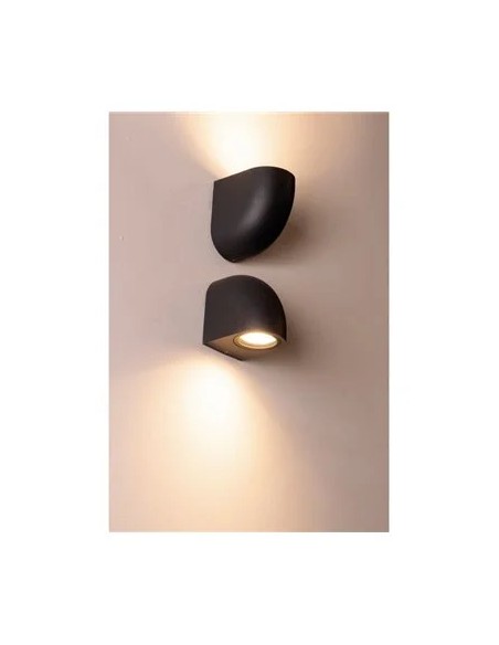 Éclairage extérieur directionnel applique murale Mantra Baldy GU10 façade entrée moderne IP65