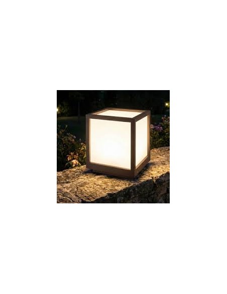 Applique extérieure Utah E27 IP65 corten 19 cm