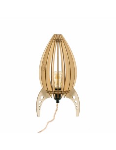 Lampe de table Led bois Ariane - Atelier Loupiote Leluminaireled.com
