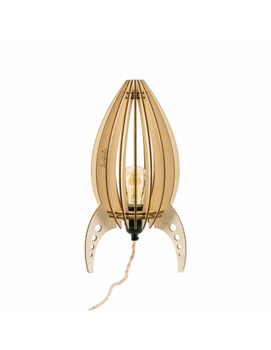 Lampe de table Led bois Ariane - Atelier Loupiote Leluminaireled.com