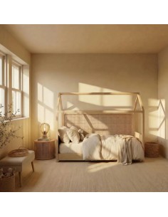 Lampe de table Led bois Archimède - Atelier Loupiote Leluminaireled.com 2