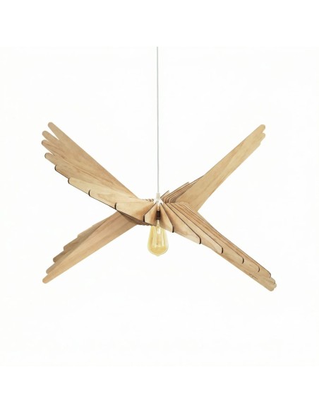 Suspension teinté chêne 65 cm - Atelier Loupiote - Albatros