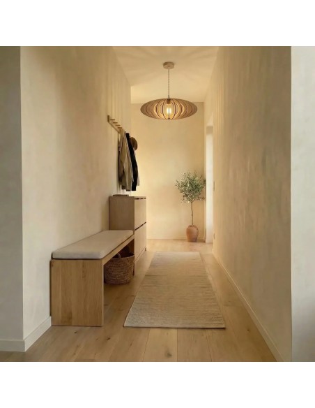 Suspension Led bois - Atelier Loupiote - Mini Néo