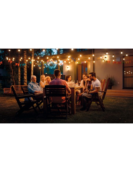 Guirlande lumineuse Led 10XE27 10W 11mètre - Kanlux - GRL
