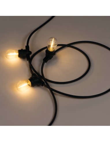 Guirlande lumineuse Led 10XE27 10W 11mètre - Kanlux - GRL