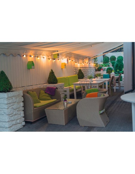 Guirlande lumineuse Led 10XE27 10W 11mètre - Kanlux - GRL