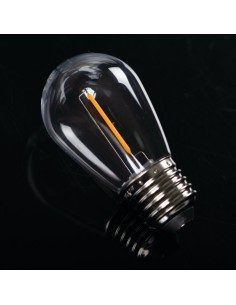 Ampoule Led filament spéciale guirlande  E27 8W blanc chaud - Kanlux 2