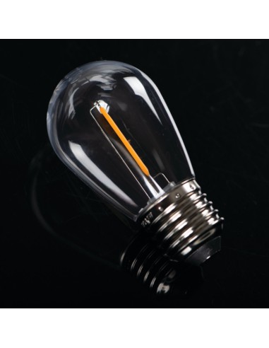 Kanlux - Ampoule Led filament spéciale guirlande  E27 8W blanc chaud