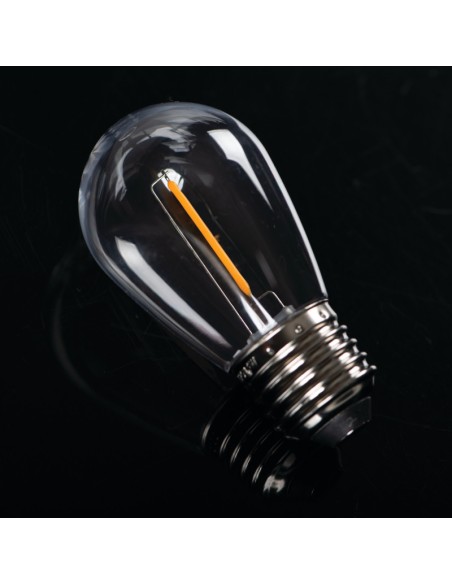 Kanlux - Ampoule Led filament spéciale guirlande  E27 8W blanc chaud