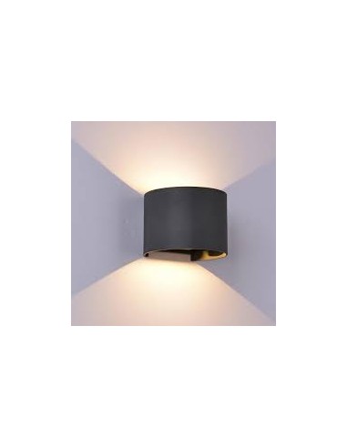 Luminaire extérieur Davos LED noir mat 2700K 1100 lumens