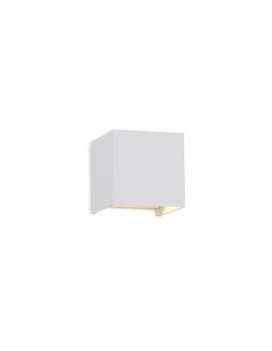 Applique murale extérieure blanc mat 2700K Mantra Davos