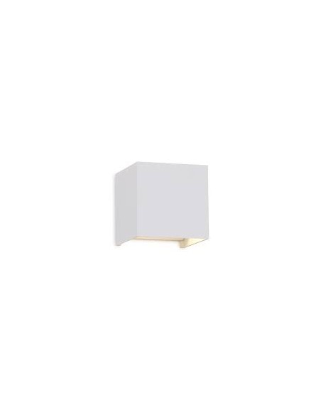 Applique murale extérieure blanc mat 2700K Mantra Davos
