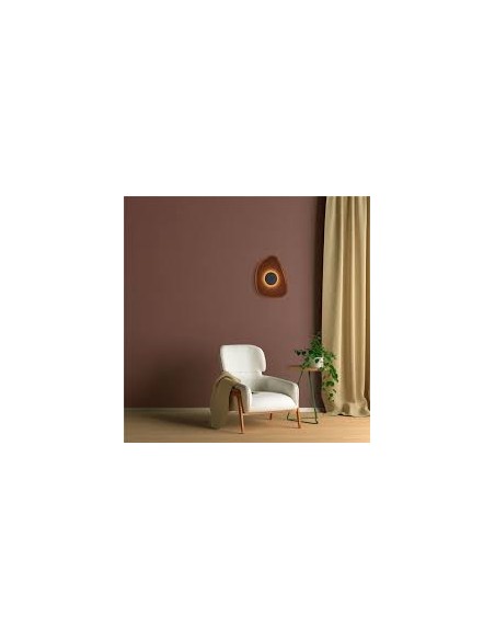 Détail plafonnier décoratif Acustic 9443 aluminium PET lumière chaude IP20