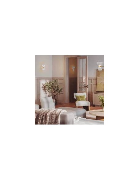 Détail applique murale décorative New York 9216 aluminium cristal IP20