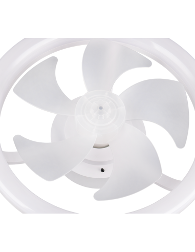 Plafonnier ventilateur PAJALA LED 22W 40 cm blanc