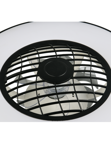 Plafonnier ventilateur LINKÖPING LED Bluetooth 45W