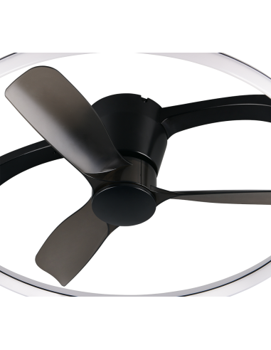 Ventilateur plafonnier STOCKHOLM RGBW avec télécommande et lumière CCT