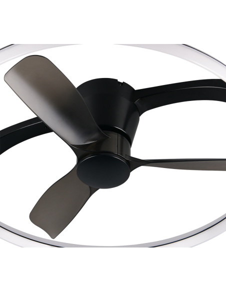 Ventilateur plafonnier STOCKHOLM RGBW avec télécommande et lumière CCT