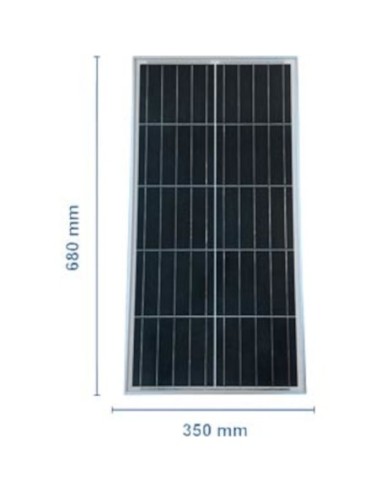 Projecteur Led solaire haut rendement 40 watts - Optonica Leluminaireled.com