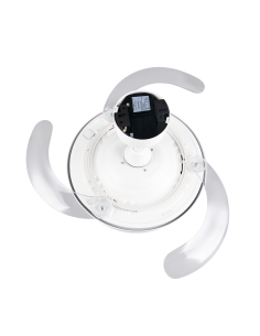 Plafonnier LED ventilateur 30W 3500lm CCT 2700-6500K réglable hauteur Ø106cm blanc IP20 - Mantra KERAVA 2