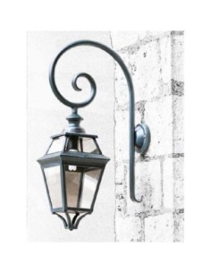 Applique extérieure Led Place des Vosges 3 noire - Roger Pradier Leluminaireled.com 2