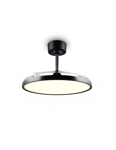 Ventilateur plafonnier KASFJORD avec télécommande et lumière CCT