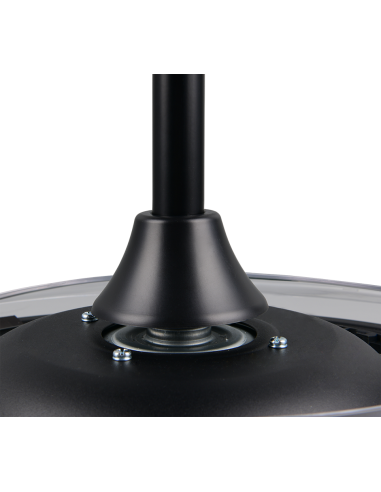 Plafonnier ventilateur KASFJORD LED 30W noir