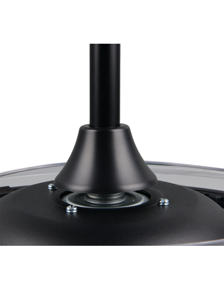 Plafonnier ventilateur KASFJORD LED 30W noir