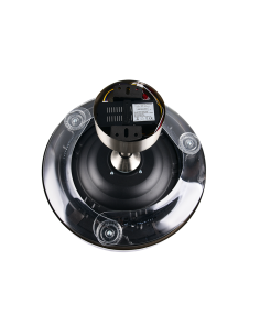 Plafonnier ventilateur VOLDA LED nickel mat 106 cm moderne 2
