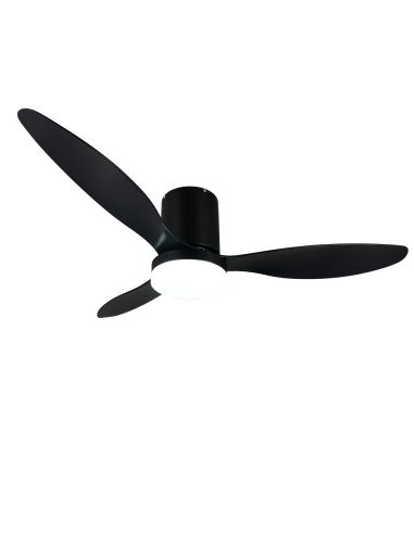 Grand ventilateur plafond LED GÖTEBORG avec télécommande 6 vitesses