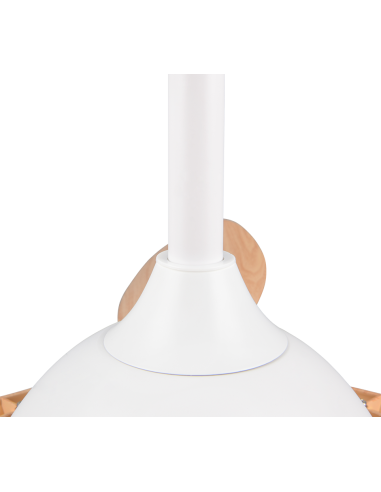 Ventilateur plafond LED FLEN bois 24W 108 cm