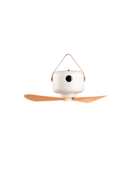 Plafonnier ventilateur LED RENA 27 cm télécommande et batterie intégrée