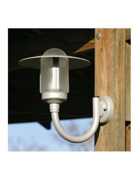 Applique extérieure Led Newpark gris clair - Roger Pradier Leluminaireled.com