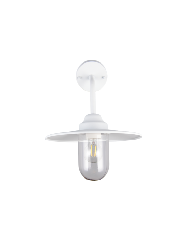 Applique extérieure BRENTA blanc mat E27 IP44