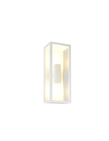 Luminaire extérieur GARONNE double E27 pour façade et terrasse
