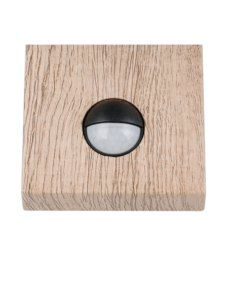 Applique extérieure SAMBESI détecteur E27 IP44