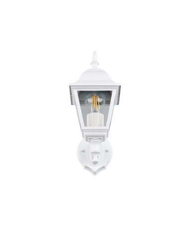 Applique extérieure LIVENZA blanc mat E27 IP44