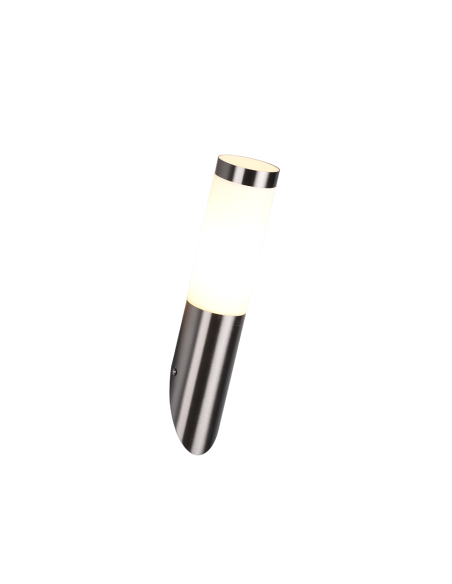 Applique extérieure TRIOTO nickel mat en acier inoxydable
